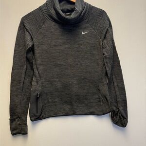 Nike Charcoal Gray Cowl Neck Pullover